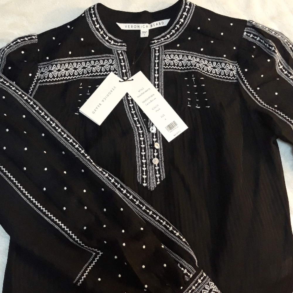 Veronica Beard Carta Blouse
